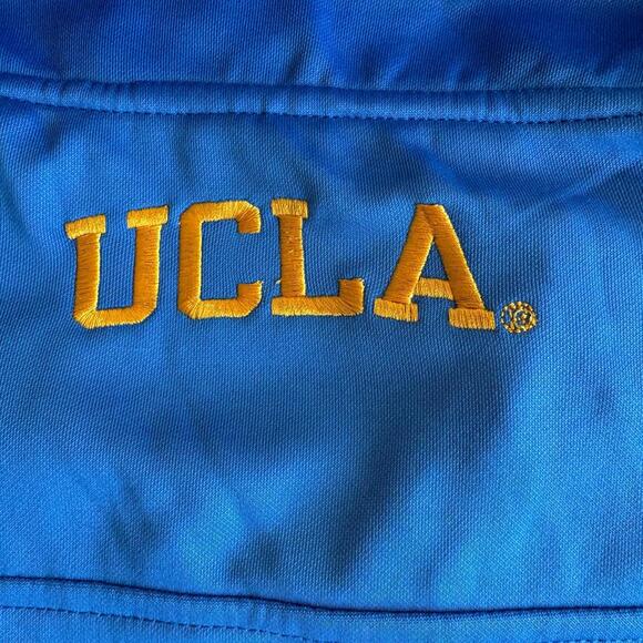 NWT UCLA Bruins Jacket Mens 2XL Blue Gold Full Zip NCAA Rivalry Threads New - Picture 12 of 12